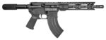Diamondback DB1915O001 DB15 7.62x39mm 28+1 10", Black, Carbon Lower, 9" M-LOK Handguard, Padded Buffer Tube, Magpul Grip 2 155891