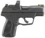 Ruger 3515 Max-9 w/ReadyDot Sight Compact 9mm Luger 10+1/ 12+1 3.20" Black Oxide Steel Barrel & Serrated Slide, Black Polymer Frame, Black Nylon Grips Features ReadyDot Micro Reflex Sight 2 155965