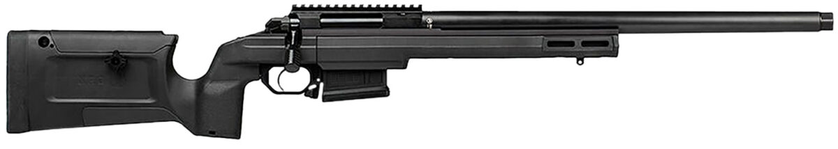 Aero Precision APBR01030001 SOLUS Bravo 308 Win 5+1 20" Threaded Sendero Profile, Black, Fully Adjustable KRG Bravo Chassis, Single Stage Trigger, Scope Mount 1 156702