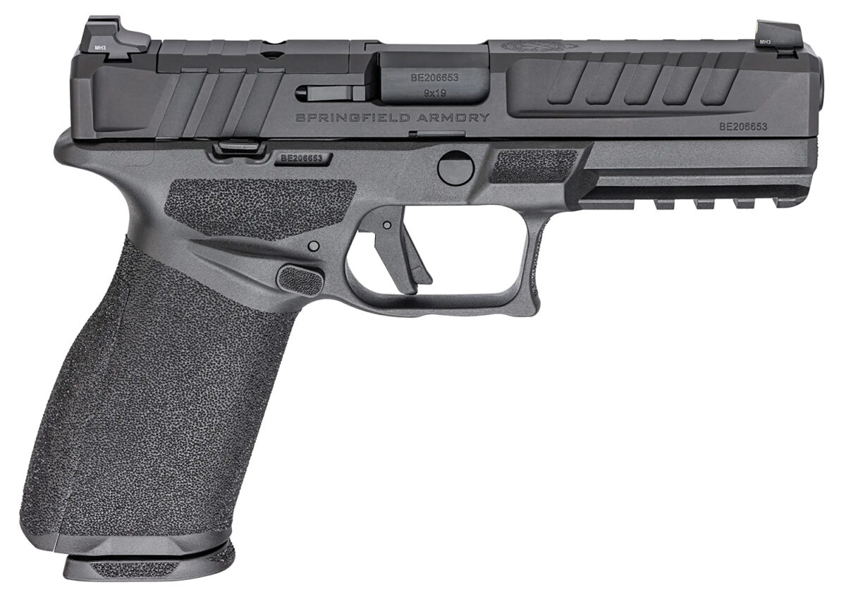 Springfield Armory EC9459B3D Echelon 9mm Luger 17+1/20+1 4.50", Black, Optic Cut Serrated Slide, Polymer Frame with Pic. Rail, Interchangeable Backstrap Grip, 3-Dot Tritium Sights 1 157500