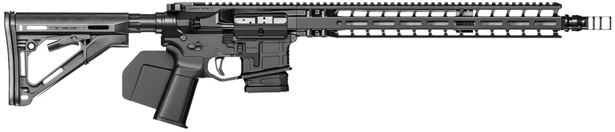 Radian Weapons R0259 Model 1 Carbine *CA Compliant 223 Wylde 10+1 16", Radian Black Billet Rec/M-Lok Handgaurd, Paddle Grip & Fixed CTR Stock, Dead Air Keymo Flash Hider, Ambi Controls, Vertex Trigger 1 158387