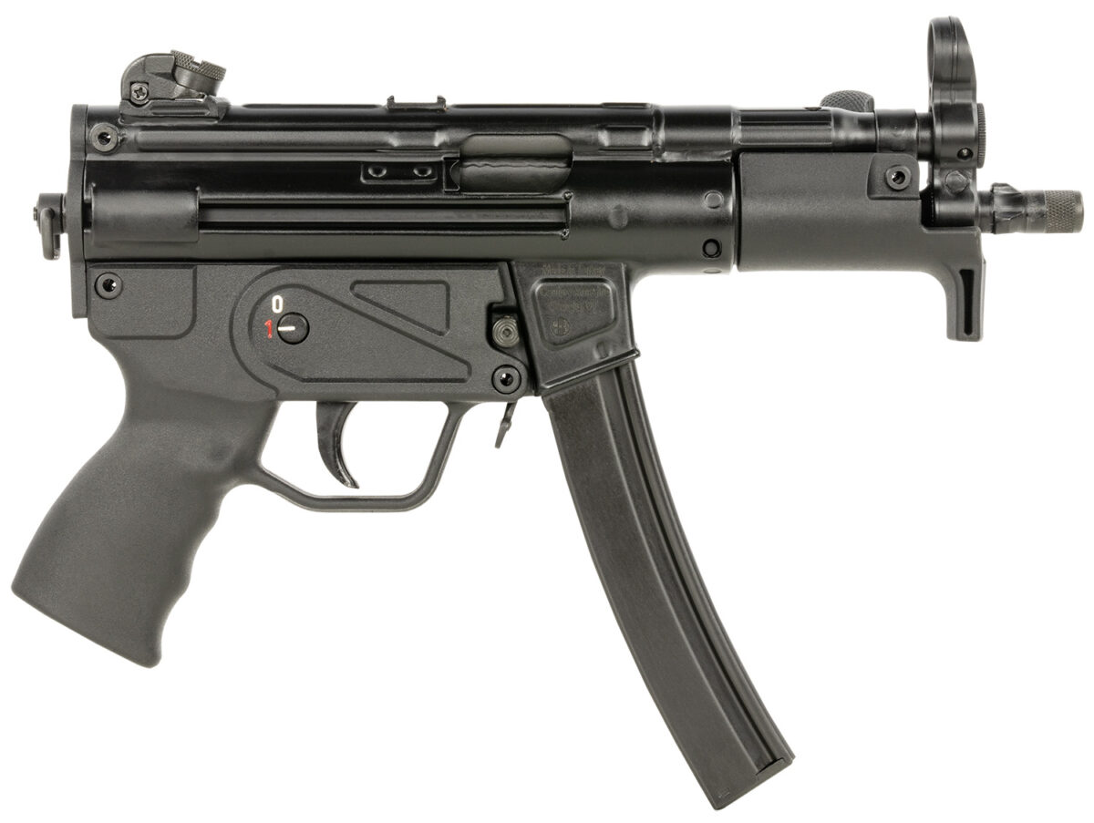 Century Arms HG6035ALN AP5 P CORE 9mm Luger 30+1 5.75" Threaded Barrel, Black, Stamped Metal Rec, Fixed Front/Drum Rear Sights, Includes Sling (1 Mag) 1 158416