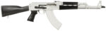 Zastava Arms Usa ZR7762CSB ZPAPM70 7.62x39mm 30+1 16.30" Black Chrome Lined Steel Barrel, Silver Receiver, Black Polymer Handguard, Fixed Dark Walnut Synthetic Stock 2 158647