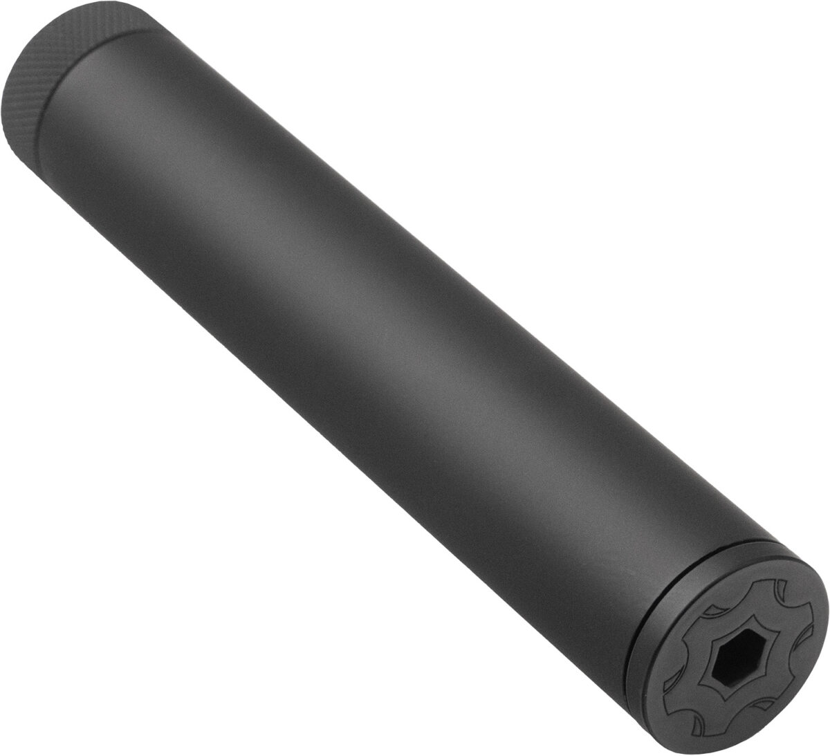 CMMG 22CA41E DefCan 22 (Rimfire) 22 LR, 5.5" Black, 1/2"-28 tpi Direct Thread Mount 1 160316