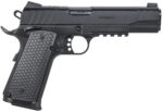 EAA GIRSAN 391047 MC1911 S Influencer Full Size 45 ACP 8+1 5" Blued Steel Barrel, Black Optic Ready/Serrated Steel Slide & Frame w/Picatinny Rail & Beavertail, Black Polymer Grip 2 161012