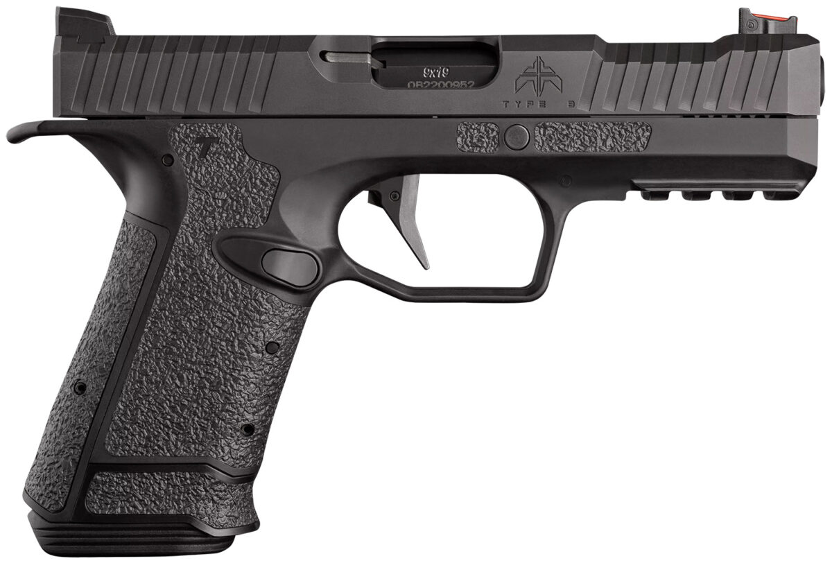 PTR AF2B0090103 Archon Type B, Gen 2 Compact Frame 9mm Luger 15+1, 4.30" Black Steel Barrel. Optic Ready/Serrated Steel Slide, Frame w/Beavertail & Picatinny Rail Black, Interchangeable Grip 1 161162