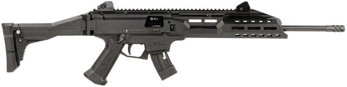 CZ-USA 91368 Scorpion EVO 3 22 LR 10+1 16" Black Threaded Steel Barrel, Picatinny Rail Receiver, M-LOK Handguards, Black Folding/Telescoping Stock, Black Polymer Grips 1 161936