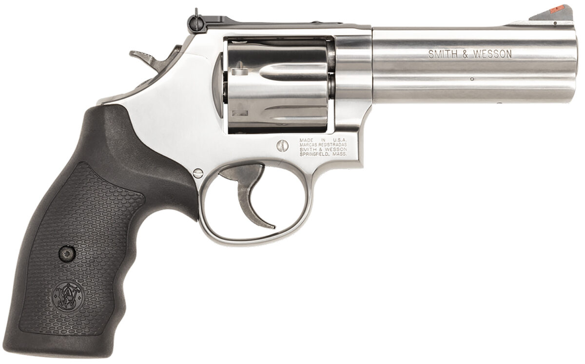 Smith & Wesson 13920 M686 Plus 38 S&W Spl +P 357 Mag 7rd 4" Stainless Steel Barrel, Stainless Cylinder, Stainless Steel Frame 1 162107