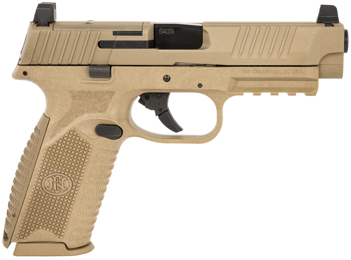 FN 66100722 509 MRD 9mm Luger 17+1 Black Flat Dark Earth PVD Flat Dark Earth 1 162147