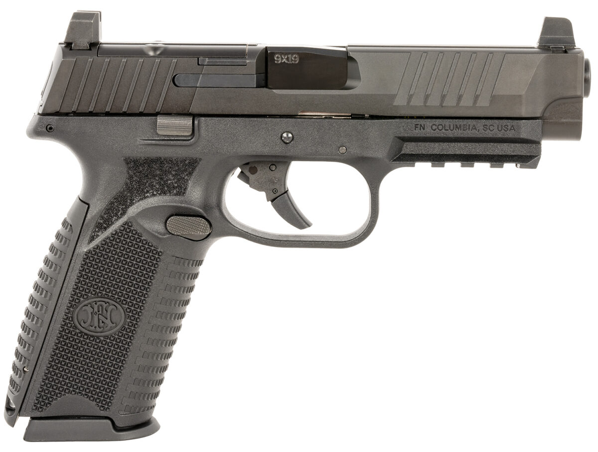 FN 66100718 509 MRD 9mm Luger 10+1 Black Black PVD Matte Black PVD 1 162150