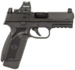 FN 66101916 545 MRD w/Optic Full Size 45 ACP 15+1 4.10" Black Target Crown Steel Barrel, Black PVD Optic Cut/Serrated Steel Slide & Polymer Frame w/Picatinny Rail, Holosun 407C Red Dot, Ambidextrous 2 162157