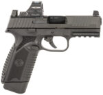 FN 66101917 545 MRD w/Optic Full Size 45 ACP 10+1 4.10" Black Target Crown Steel Barrel, Black PVD Optic Cut/Serrated Steel Slide & Polymer Frame w/Picatinny Rail, Holosun 407C Red Dot, Ambidextrous 2 162158