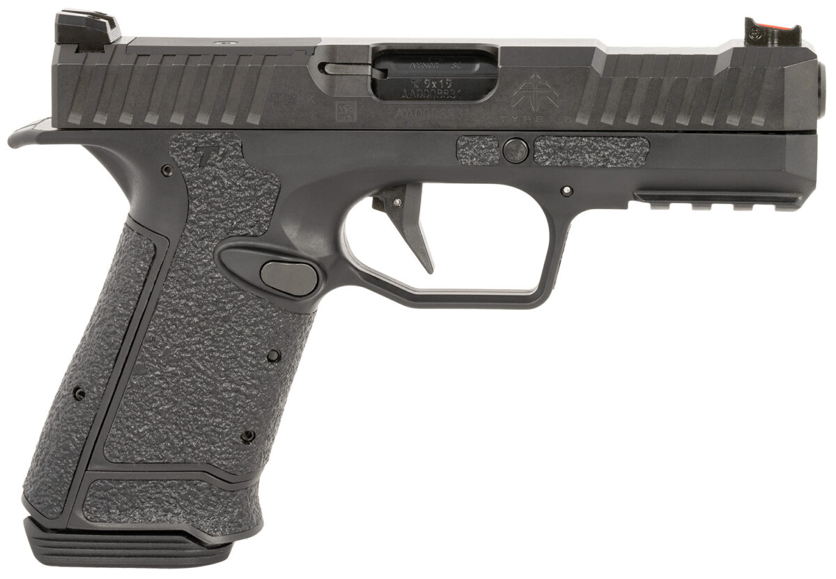 PTR AF2B0090105 Archon Type B, Gen 2 Compact Frame 9mm Luger 15+1/18+1 4.30" Black Nitride Steel Barrel, Black Optic Cut/Serrated Steel Slide & Frame w/Beavertail & Picatinny Rail, Black Polymer Grip 1 162434