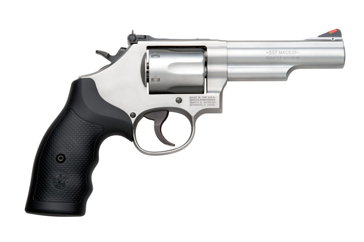 SMITH AND WESSON 66 357MAG 4.25" SS 6RD AS 1 162662454c