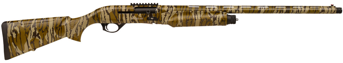 Gforce Arms GFONE1224MO1 One Turkey 12 Gauge 3" 3+1 24" Steel Barrel, Picatinny Rail Receiver, Fixed Mossy Oak Bottomland Synthetic Stock 1 162953