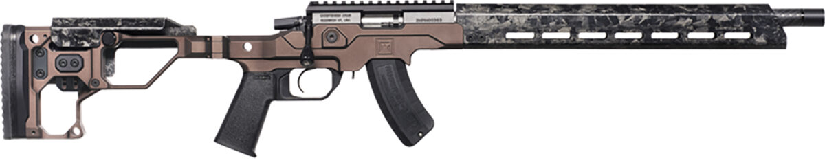 Christensen Arms 8011202500 MPR 17 HMR 10+1 16" Black Match Grade Threaded Barrel, Black Nitride Picatinny Rail Receiver, Carbon Fiber M-LOK Handguard, Desert Brown Adj w/MagneLock Technology Stock 1 164172