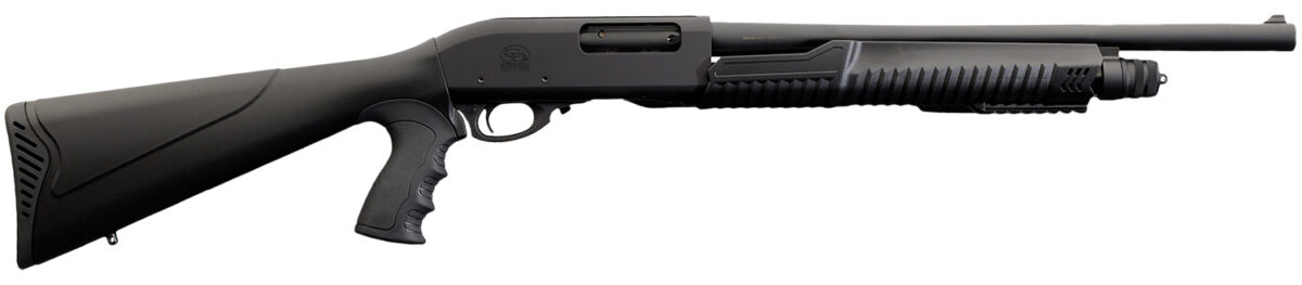 Chiappa Firearms 930.294 301 Full Size Frame 12 Gauge Pump 3" 4+1 18.50" Black Steel Barrel, Black Aluminum Receiver, Black Fixed Synthetic Stock, Black Polymer Grip 1 165017