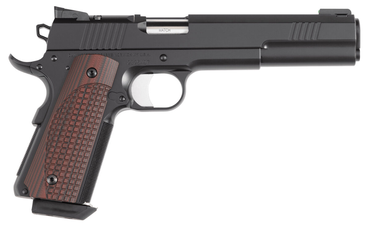 Dan Wesson 01793 Bruin 10mm Auto 8+1 6" Stainless Steel Barrel, Black Nitride Optic Ready/Serrated Steel Slide, Black Duty Stainless Steel Frame w/Beavertail, G10 Grip 1 165120