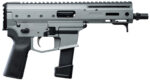 Angstadt Arms AAMDP29PG6 MDP-9 27+1 6" Black Melonite Threaded Barrel Tactical Gray Cerakote Black Polymer Grips 2 165240