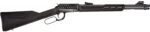 Rossi RL22181SYEN21 Rio Bravo 22 LR 15+1 18" Black Polished Alloy Steel Barrel, Black w/Engraved US Flag Aluminum Receiver, Black Synthetic Fixed Stock 2 165297