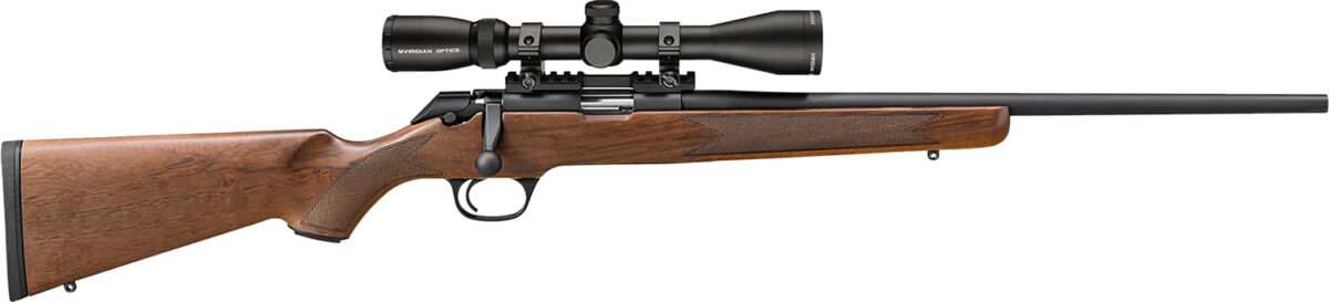 Springfield Armory BARC92022GSVE Model 2020 w/Optic Full Size 22 LR 10+1 20" Matte Blued Sporter Barrel, Matte Blued Picatinny Rail Steel Receiver, Turkish Walnut Fixed Stock, Viridian EON 3-9x40mm 1 165684