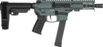 CMMG 99A890FCG Banshee MKGS 9mm Luger 33+1 5" Black Nitride Medium Taper Threaded Barrel, EML 4" M-LOK Handguards, Charcoal Green Cerakote Aluminum Picatinny Rail Receiver, CMMG Zeroed Grips 2 166446