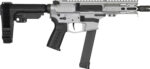CMMG 99A890FTI Banshee MKGS 9mm Luger 33+1 5" Black Nitride Medium Taper Threaded Barrel, EML 4" M-LOK Handguards, Titanium Cerakote Aluminum Picatinny Rail Receiver, CMMG Zeroed Grips 2 166449