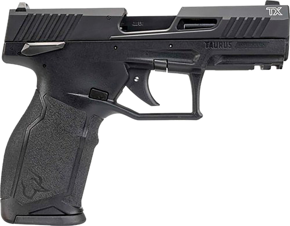 Taurus 1-2TX22341-10 TX22 Gen 2 Full Size Frame 22 LR 10+1 4.10" Matte Black Steel Barrel, Black Hard Coat Anodized Serrated Slide, Black Polymer Frame w/Picatinny Rail, Right Hand 1 166864