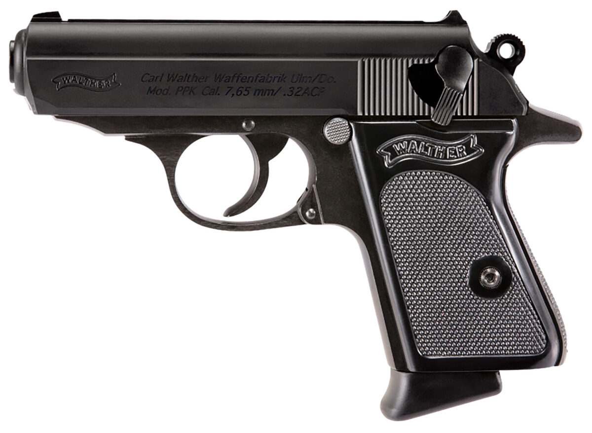 Walther Arms 4796023 PPK/S 32 ACP 7+1 3.30" Black Steel Barrel, Black Serrated Steel Slide, Steel Frame w/Beavertail, Textured Polymer Grip 1 167255