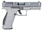 Walther Arms 2858371NP3 PDP Full Size Frame 9mm Luger 18+1 4.50" Stainless Polygonal Rifled Barrel, Optic Ready/Serrated Steel Slide, Gray Polymer Frame w/Picatinny Rail Ambidextrous 2 167474