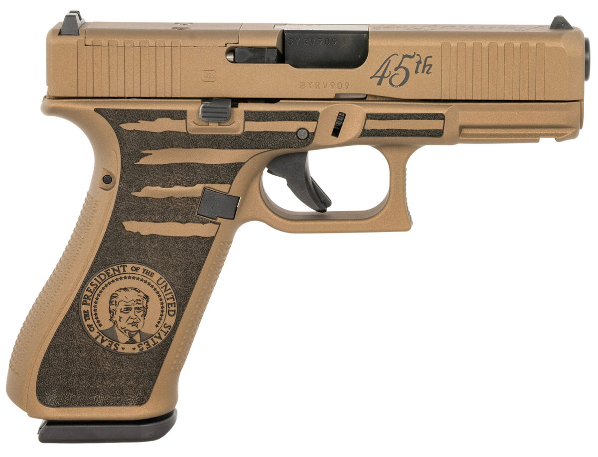 Glock PA455S204MOSPRESBB G45 Gen5 MOS Compact Frame 9mm Luger 17+1 4.02" Black GMB Barrel, MOS Cut/Serrated Steel Slide, Polymer Frame w/Picatinny Rail, Ambidextrous 1 167528