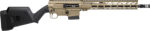 CMMG 55A080BCT Dissent BR4 *CA Compliant 223 Rem/5.56 NATO 10+1 14.50" Black Nitride Medium Taper Threaded Barrel, Coyote Tan Cerakote Aluminum Picatinny Rail Receiver, Magpul SGA Black Polymer Stock 2 168185