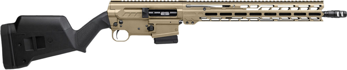 CMMG 30A650ACT Dissent BR4 *CA Compliant 300 Blackout 10+1 16.10" Black Nitride Threaded Barrel, Coyote Tan Cerakote Picatinny Rail Aluminum Receiver, Magpul SGA Black Synthetic Stock 1 168191
