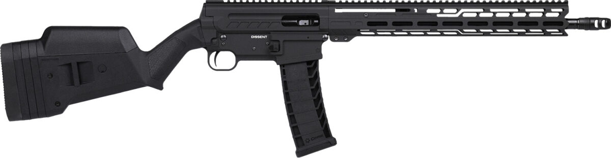 CMMG 94AC80FAB Dissent BR4 *CA Compliant 9mm Luger 10+1 16.10" Black Nitride Threaded Barrel, Black Armor Cerakote Picatinny Rail Aluminum Receiver, Magpul SGA Black Synthetic Stock 1 168198