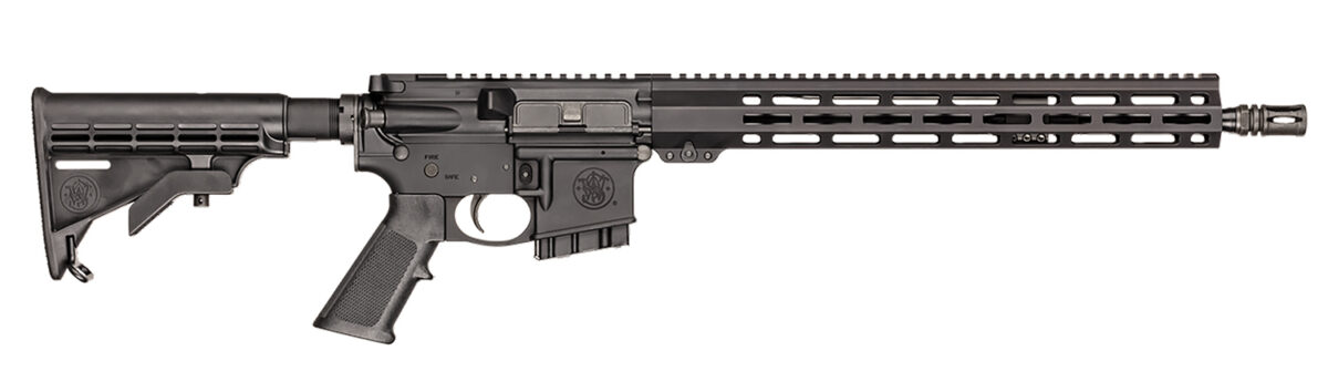 Smith & Wesson 13952 M&P15 Sport III 223 Rem/5.56 NATO 10+1 16" Black Armornite Threaded Barrel, Black Picatinny Rail Aluminum Receiver, 6 Position Black Synthetic Stock, Black Polymer Grip 1 169129