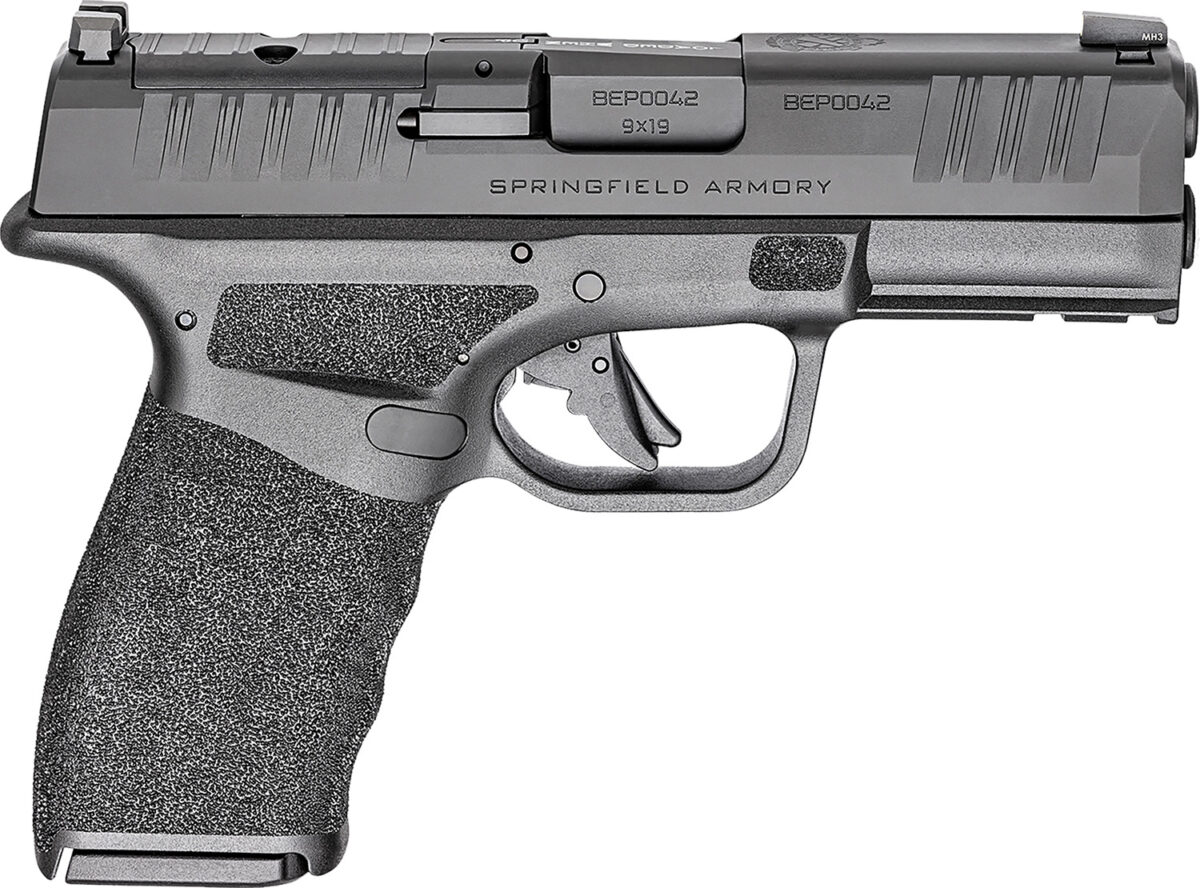 Springfield Armory HCP9379BOSPCAP Hellcat Pro OSP *CA Compliant 9mm Luger Gear up 2024 Includes Viridian RFX-11 Green Dot Optic, 3 10rd Magazines (Total of 5), Dual Range Bag 1 169149