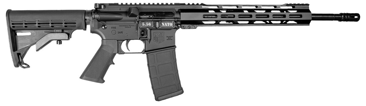 Diamondback DB175AK003 DB15 5.56 NATO 30+1 Black Nitride Black Hardcoat Anodize Aluminum Receiver, 12" M-LOK Handguard, Black A2 Grip 1 169447