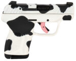 Ruger 228134 LCP Max Compact Frame 380 Auto 10+1 2.80" Black Steel Barrel, Cow Print Cerakote Serrated Steel Slide, Polymer Frame Cow Print w/Textured Grip 2 169907