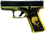 Glock UX4350204MAHIFR G43X Sub-Compact Frame 9mm Luger 10+1 3.41" Black GMB Barrel, Black nDLC Serrated Steel Slide, Mahi Polymer Frame w/Front Rail & Beavertail, Black Textured Grip, Ambidextrous 2 169924