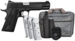 Kimber Mfg.,inc 3700812 Custom LW Club Bundle 45ACP 7+1 5" Front Serrations Stainless Slide KimPro Black F/S Rubber Grip 2 170542