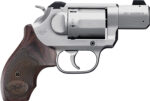 Kimber Mfg, Inc 3400021CA K6S *CA Compliant DA/SA 357 Mag 6 Shot 2" Brushed Stainless Steel Barrel & Cylinder, Brushed Stainless Stainless Steel Frame, Diamond Checkering Grip, Exposed Hammer 2 170584 1
