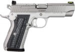 Kimber Mfg.,inc 3100013 KDS9C 9mm 10+1 4.09" KimPro Silver Front and Rear Serrations Stainless Steel Slide Gray and Black G10 Crosshatch Grip 2 170602