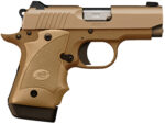 Kimber Mfg.,inc 3300247 Micro 9 MC TP 9mm 7+1 3.15" KimPro Black Stainless Steel Slide KimPro Gray Desert Tan Grip 2 170631