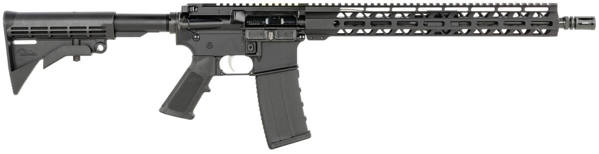 Anderson B2K869A034 Dark Horse 5.56x45mm NATO 30+1 16" Black Nitride Steel Barrel, Matte Black Picatinny Rail Aluminum Receiver, M-LOK Handguard, 6 Position Black Synthetic Stock, A2 Style Grip 1 172583