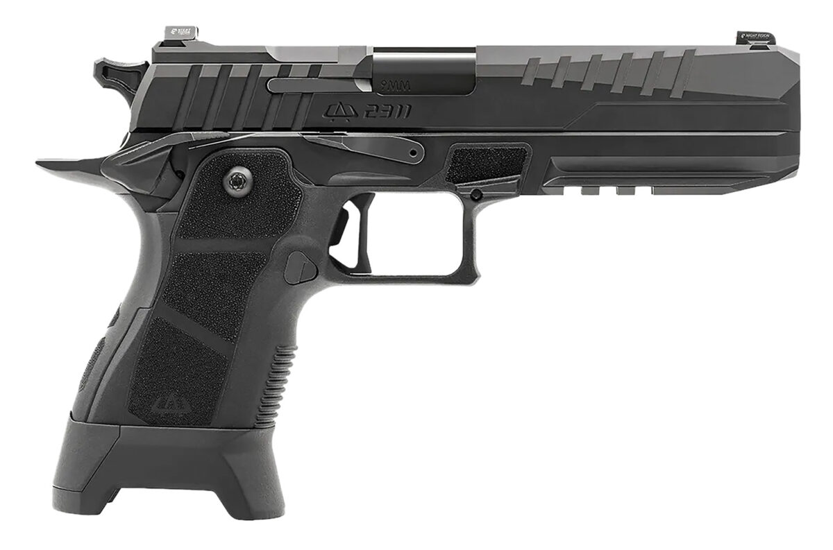 Oa Defense OA2311FLSZKITBLKSTD17 2311 Full 9x19 17rd 5" Black DLC Black Optic Ready 17-4 Stainless Steel Slide Black Polymer Grip Ambidextrous 1 173036