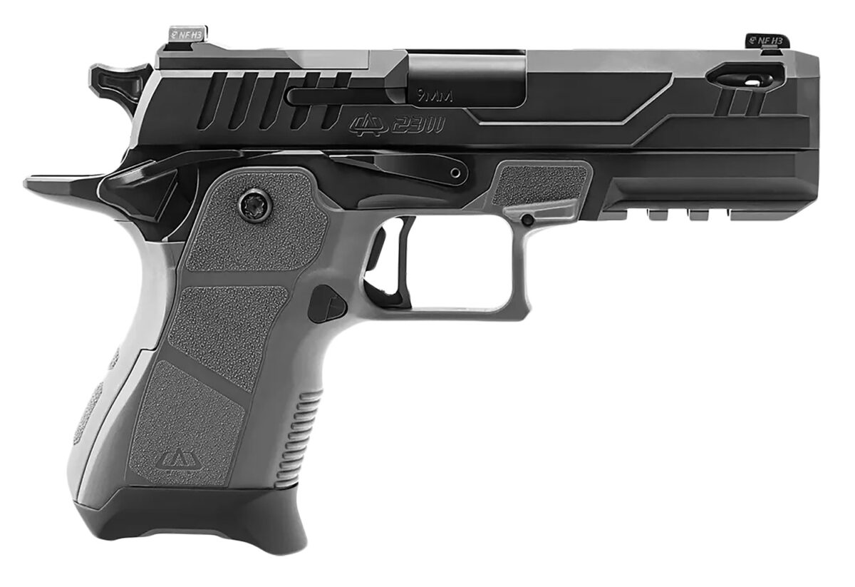 Oa Defense OA2311CPROKITGRYPRT15 2311 Compact Pro 9x19 15rd 4.25" Black DLC Ported Barrel Gray/Black Optic Ready 17-4 Stainless Steel Slide Gray/Black Polymer Grip Ambidextrous 1 173043