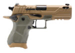 Oa Defense OA2311CPROKITHDSPRT15 2311 Compact Pro 9x19 15rd 4.25" Black DLC Ported Barrel High Desert Sage Optic Ready 17-4 Stainless Steel Slide High Desert Sage Polymer Grip Ambidextrous 2 173044