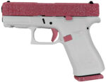 Glock PX4350204NBGF G43X Sub-Compact Frame 9mm Luger 10+1 3.41" Black GMB Barrel, Bubblegum Cerakote Serrated Steel Slide, Frost Cerakote Polymer Frame w/Beavertail, Ambidextrous 2 173474