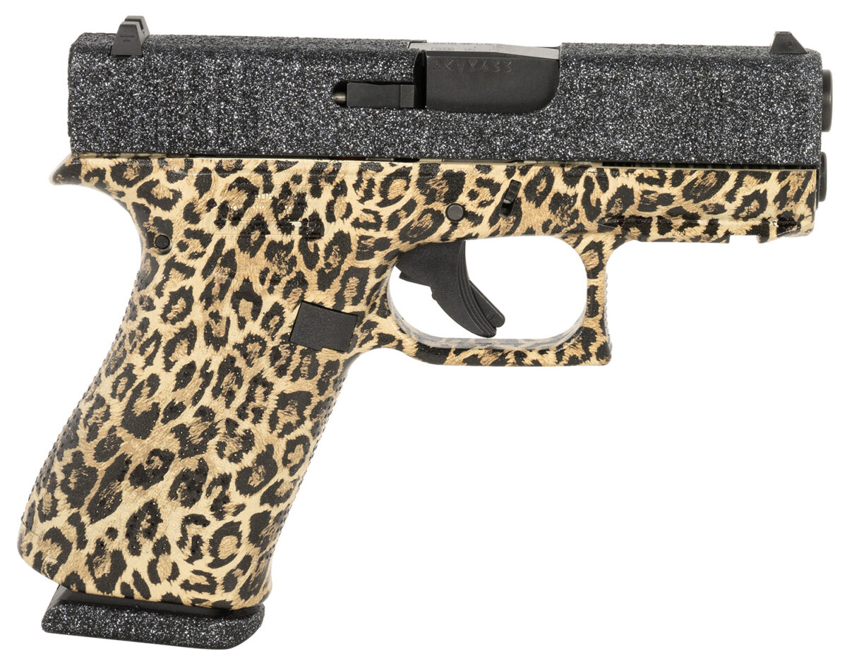 Glock PX4350204NTC G43X Sub-Compact Frame 9mm Luger 10+1 3.41" Black GMB Barrel, Twilight Cerakote Serrated Steel Slide, Cheetah Cerakote Polymer Frame w/Beavertail, Ambidextrous 1 173476