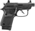 Beretta USA J20X22R8TB 20X Bobcat 22 LR 8+1 2.80" Black Steel Barrel, ELS/Serrated Steel Slide & Polymer Frame w/Beavertail, Helica Texture Grip 2 175340